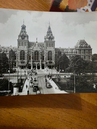Cartolina Amsterdam Rijksmuseum anni 40/50