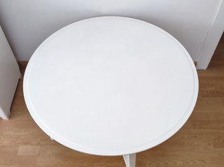 Mesa de centro redonda IKEA KRAGSTA blanca
