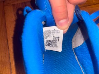 Scarpe da calcio Nike blu
