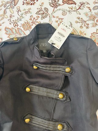 Chaqueta Biker Zara Negra