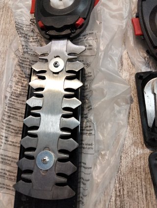Tijera Cortacésped y Arreglasetos 7,2 V 2000 mAh