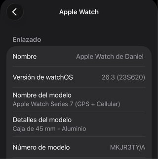 Apple Watch Serie 7 GPS + Celular