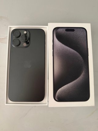 iPhone 15 Pro Max 256GB Titanio Negro