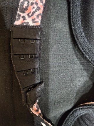 Reggiseno con stampa animalier