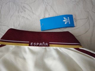 Sudadera Adidas España Roja y Blanca