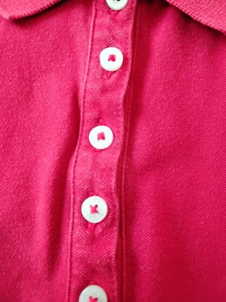 Polo Tommy Hilfiger Talla M Rosa
