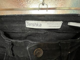 Pantalones Kick Flare Bershka Talla 34 Negros