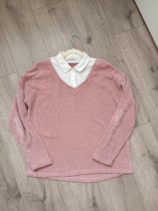 Jersey rosa Springfield talla L