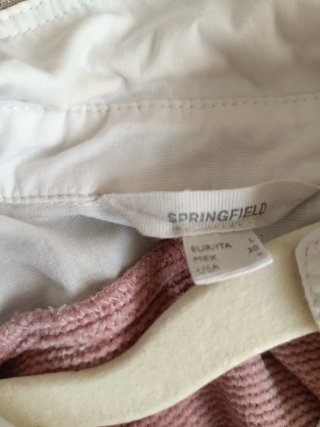 Jersey rosa Springfield talla L