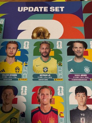 Cromo Neymar Jr. Mundial 2026 Panini