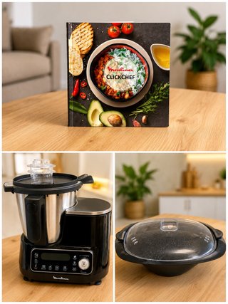 Robot Cocina Moulinex + Libro Recetas