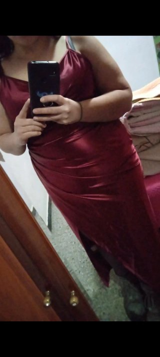 Vestido rojo elegante