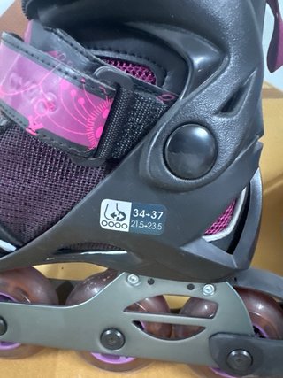 Patines en línea Oxelo Morado Talla 34-37