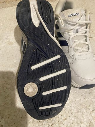Zapatillas Adidas Blancas y Azules