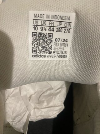 Zapatillas Adidas Blancas y Azules