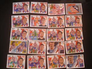 Lote 20 cromos Atletico de Madrid Liga Este 25/26
