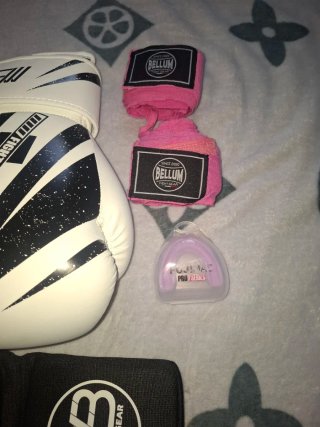 Guantes y vendas boxeo/muay thai