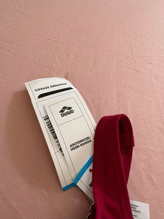 Bañador Arena Rojo Mujer