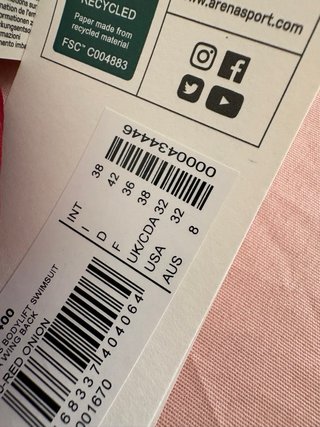 Bañador Arena Rojo Mujer
