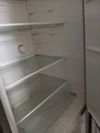 Frigorífico plateado