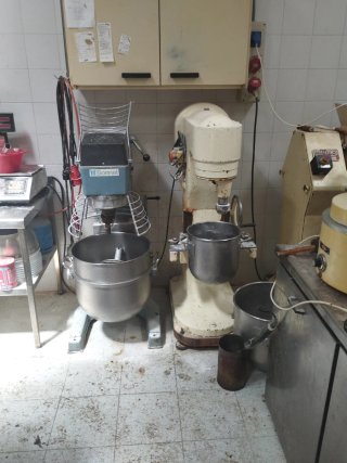 Obrador de pastelería.