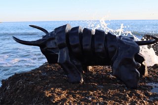 Escultura Toro Juan García Ripollés