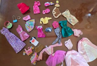 Lote Ropa Muñeca Barbie Accesorios