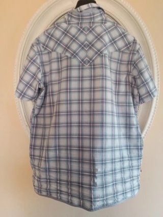 Camicia quadri Levis vintage rara crumoled effect