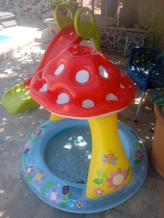 Tobogán Smoby para piscina infantil