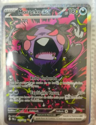 Morpeko EX Carta Pokémon 180 PS