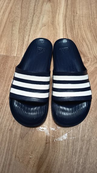 Ciabatte Adidas Blu e Bianco
