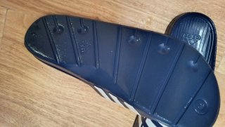 Ciabatte Adidas Blu e Bianco