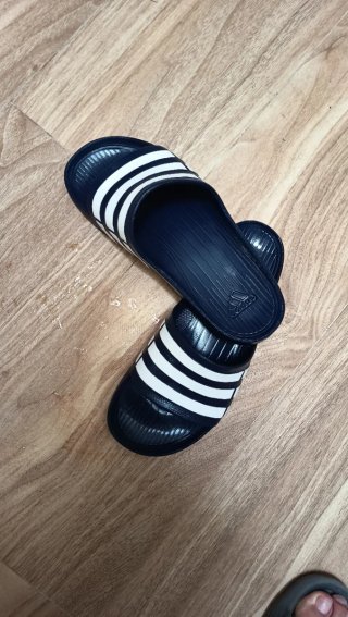 Ciabatte Adidas Blu e Bianco