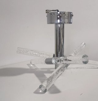 Lámpara de Techo estructura de cromo