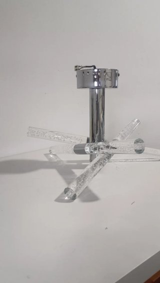 Lámpara de Techo estructura de cromo