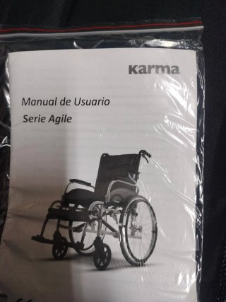 Silla de ruedas karma agile