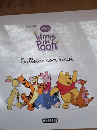 Libro Winnie the Pooh. Galletas con kiwi