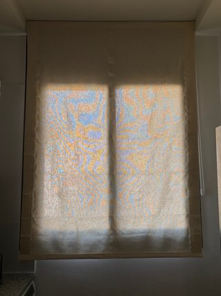 Estor para ventana color beige