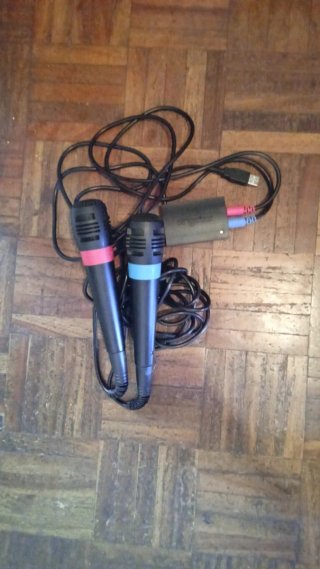 Micrófonos SingStar PS3