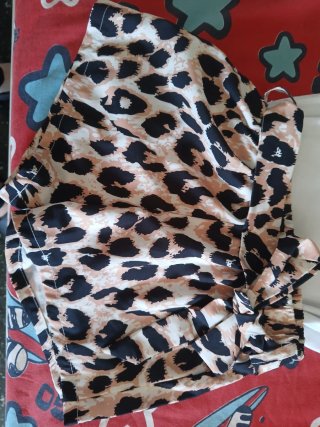 Completo estivo bambina (5 anni)  fantasia leopard