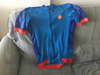 Maillot Castelli Azul y Rojo Talla M