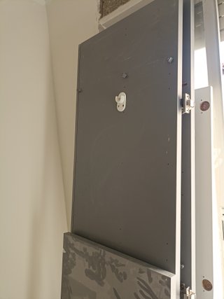 Armario VISTHUS IKEA Blanco y Gris