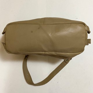 Gave Lux Borsa a Tracolla Taupe Beige Chiaro Pelle