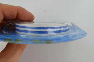 Doppia striscia profilo adesivo nastro BLU tuning
