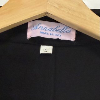 Talla L - Annabella Vestido negro vintage