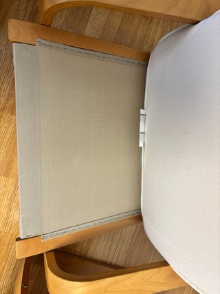 2 Poltrone POÄNG IKEA in legno con cuscino