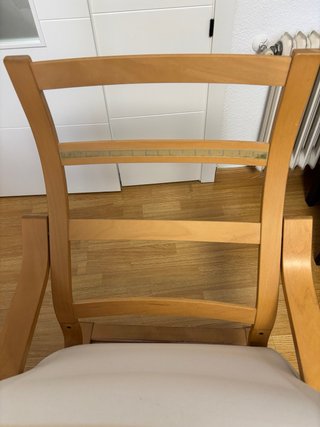 2 Poltrone POÄNG IKEA in legno con cuscino