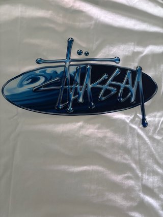 Camiseta Stussy Blanca Talla M