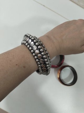 Lote 3 pulseras resina
