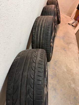 Llantas ibiza 6l fr con neumáticos